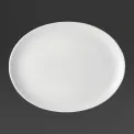 Utopia Pure White Oval Plates 300mm (18 Pack) - Image 1
