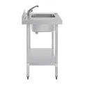 Vogue Single Sink Left Hand Drainer - Image 4