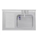 Vogue Single Sink Left Hand Drainer - Image 5