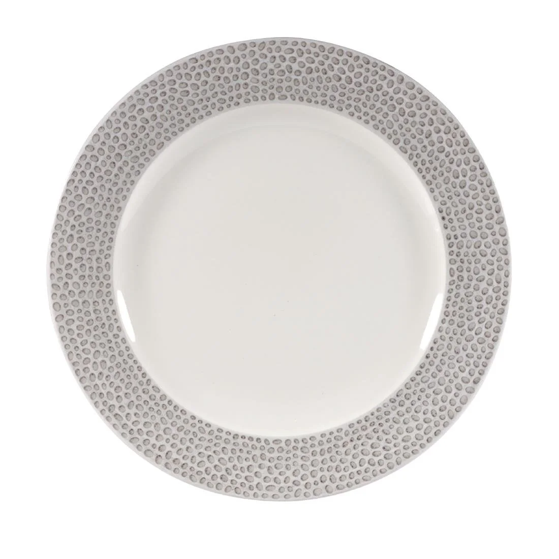 Churchill Isla Plates Shale Grey 170mm (12 Pack) - Image 1