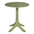 Bolero Verona 700mm Round Café Table - Olive Green