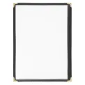 Olympia American Style Menu Cover Black A5 - Image 1