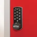 Elite Eight Door Electronic Combination Locker Blue