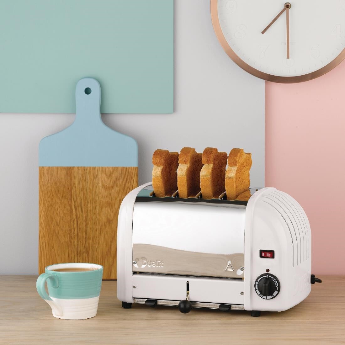 Dualit 4 Slice Vario Toaster White 40355