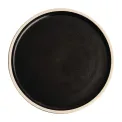 Olympia Canvas Flat Plates Delhi Black 250mm (6 Pack) - Image 1