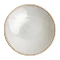 Olympia Canvas Shallow Tapered Bowls Murano White 200mm (6 Pack) - Image 1