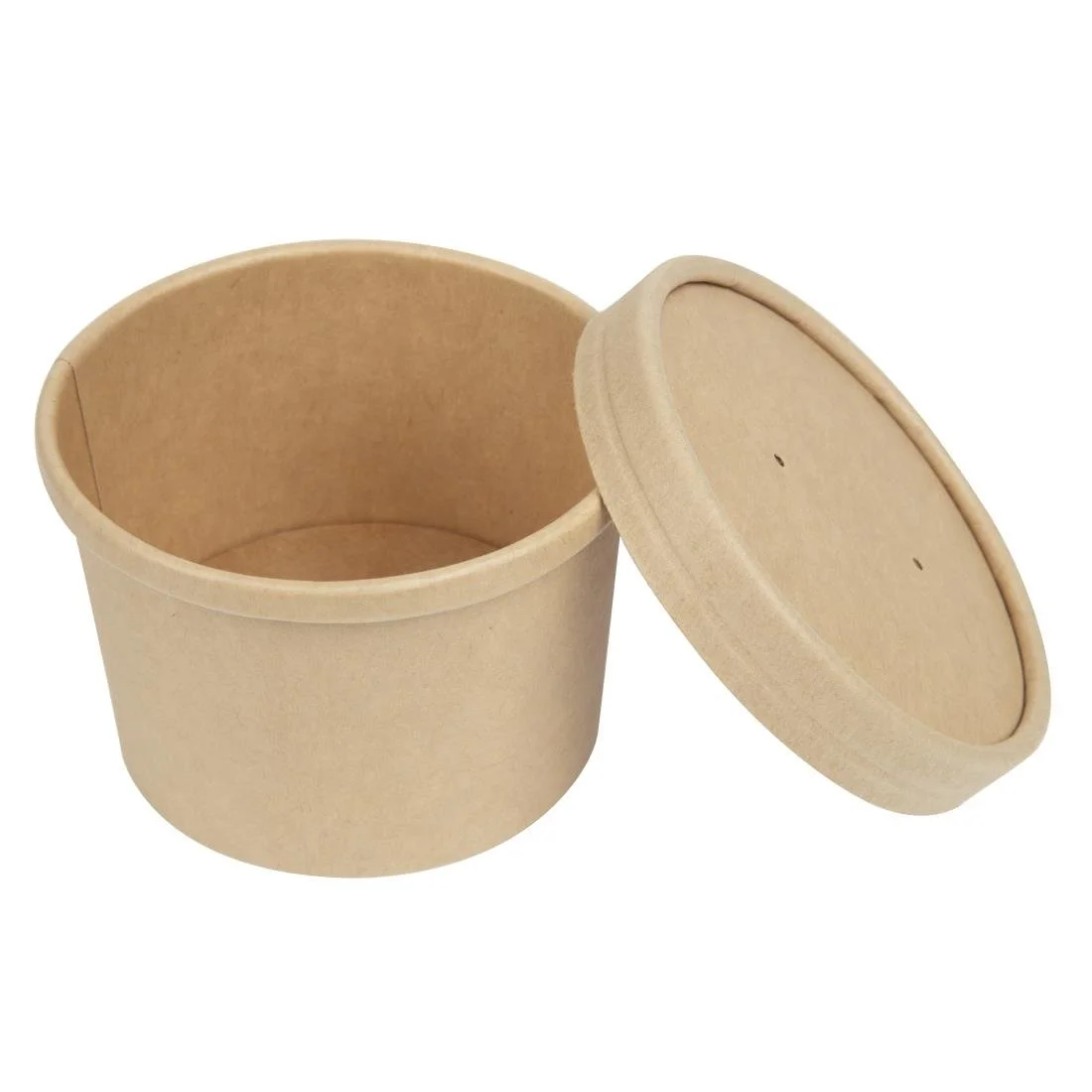 Colpac Recyclable Kraft Microwavable Soup Cups 225ml (500 Pack) - Image 6