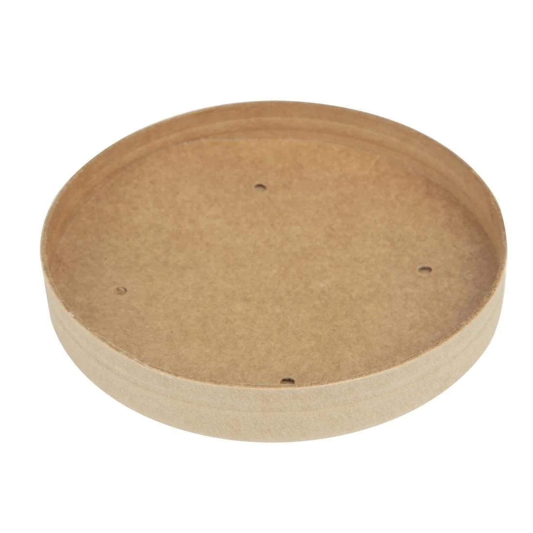 Colpac Recyclable Kraft Microwavable Soup Cup Lids 8oz and 12oz (500 Pack) - Image 3