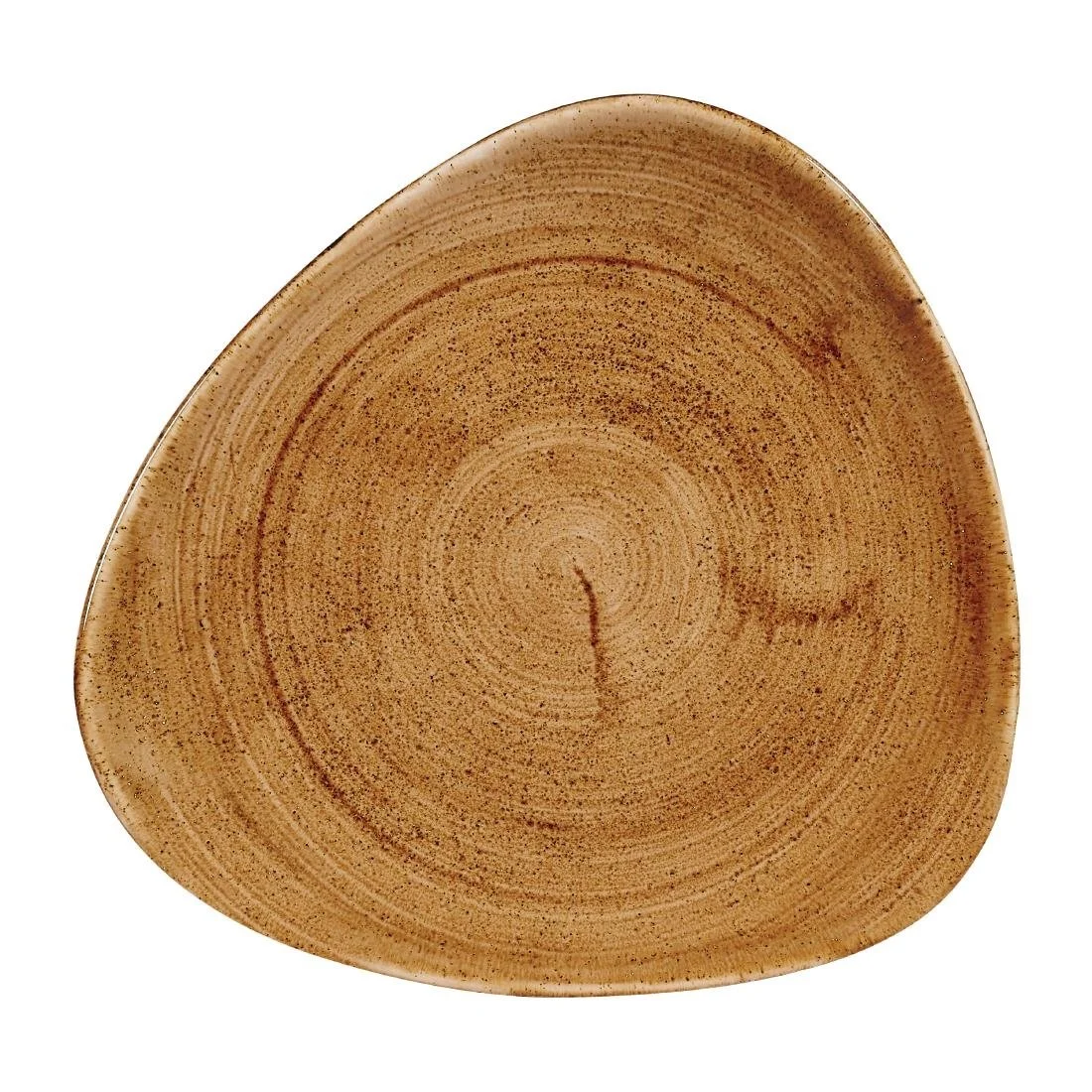 Churchill Stonecast Patina Triangle Plates Vintage Copper 192mm (12 Pack) - Image 1