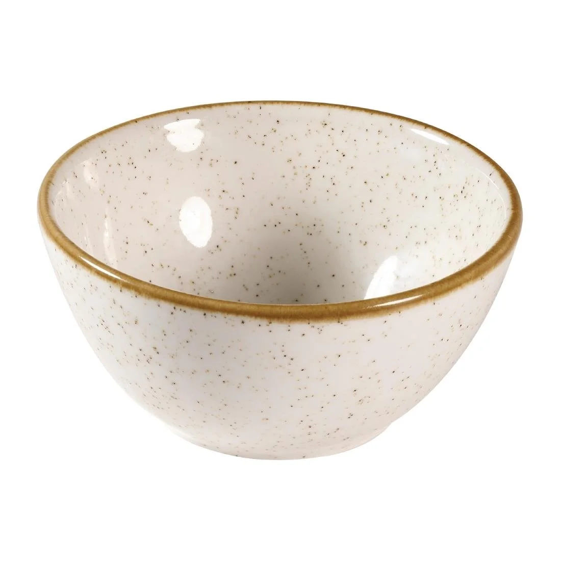 Churchill Stonecast Snack Bowls Barley White 14oz 130mm (12 Pack) - Image 1
