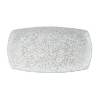 Churchill Menu Shades Caldera Rectangular Plates Chalk White 190 x 355mm (6 Pack)