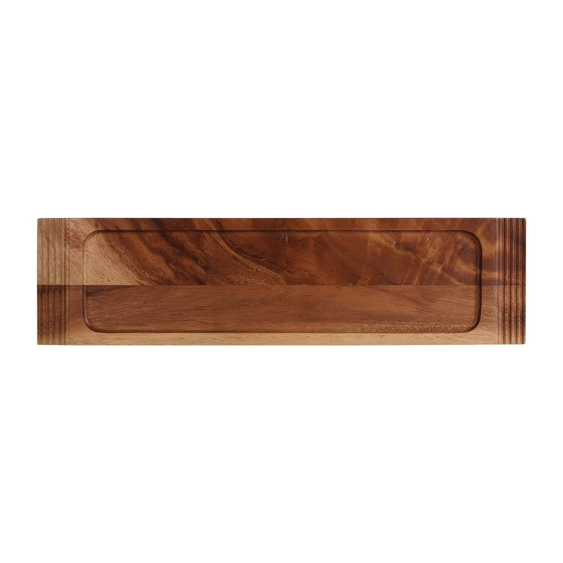 Churchill Alchemy Wood Large Double Handled Boards 495x130mm (4 Pack) - Image 1