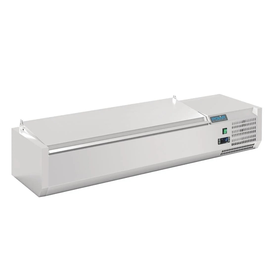 Polar G-Series Countertop Prep Fridge with Lid 5x 1/4GN - Image 1