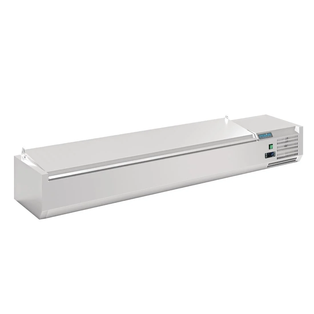 Polar G-Series Countertop Prep Fridge with Lid 8x 1/4GN - Image 1