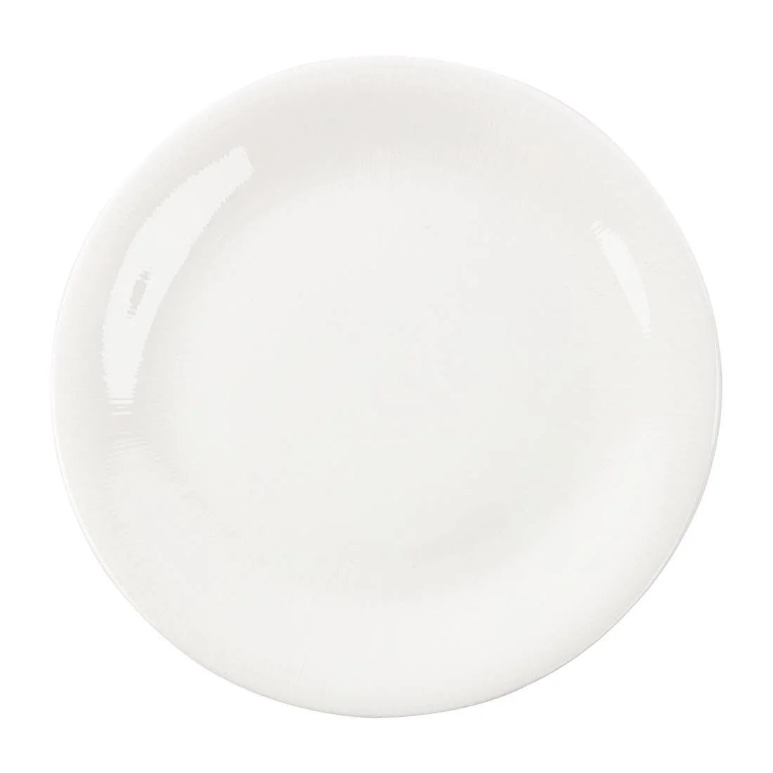 Royal Bone Ascot Embossed Coupe Plates 225mm (6 Pack) - Image 1