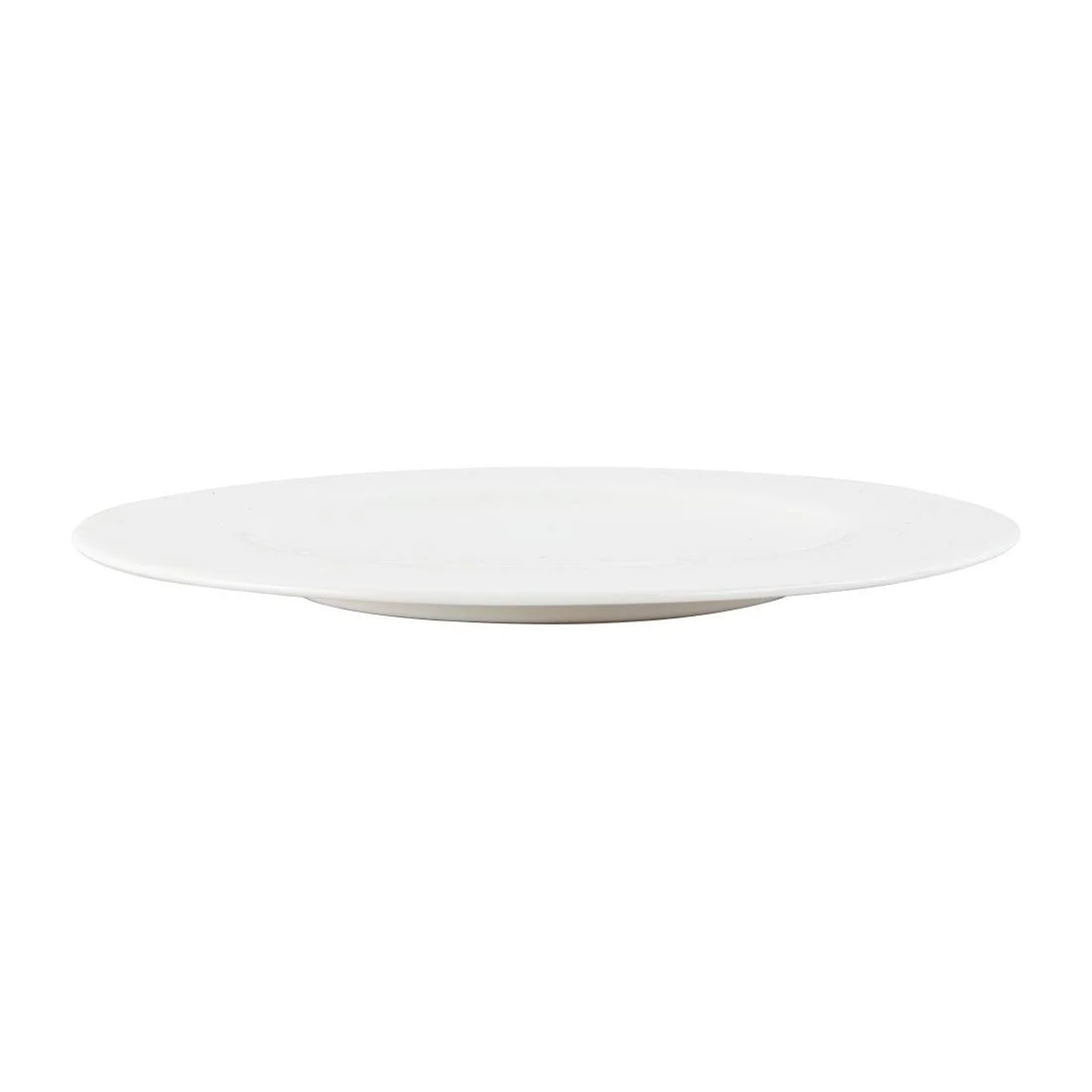 Royal Bone Ascot Wide Rim Flat Profile Plates 175mm (12 Pack) - Image 2