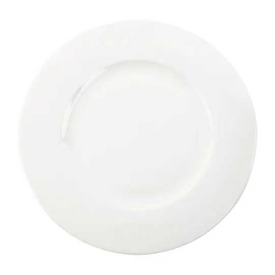 Royal Bone Ascot Wide Rim Flat Profile Plates 310mm (6 Pack)