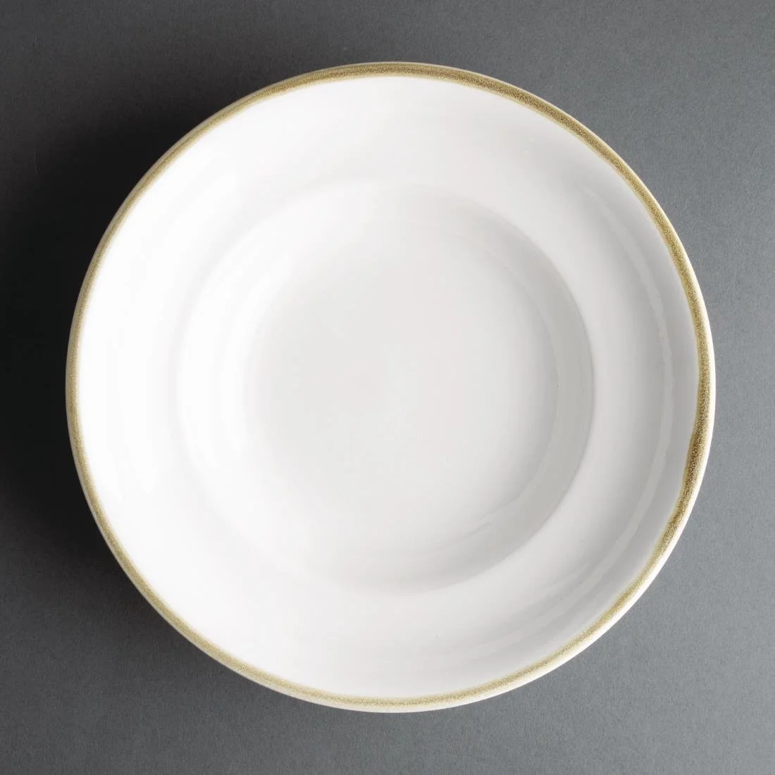 Olympia Kiln Pasta Bowls Chalk 250mm 340ml (4 Pack) - Image 7