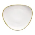 Olympia Kiln Triangular Plates Chalk 165mm (6 Pack) - Image 1