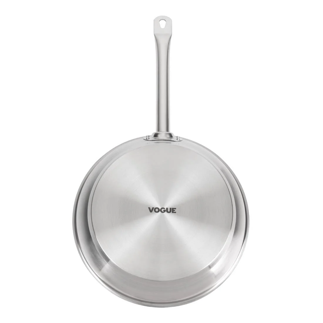 Vogue Stainless Steel Non-Stick Teflon Platinum Plus Frying Pan 28cm - Image 4