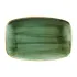 Churchill Stonecast No. 8 Oblong Chefs Plates 300 x 199mm Samphire Green (6 Pack)