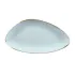 Churchill Stonecast Triangular Chefs Plates Duck Egg 355 x 188mm (6 Pack)