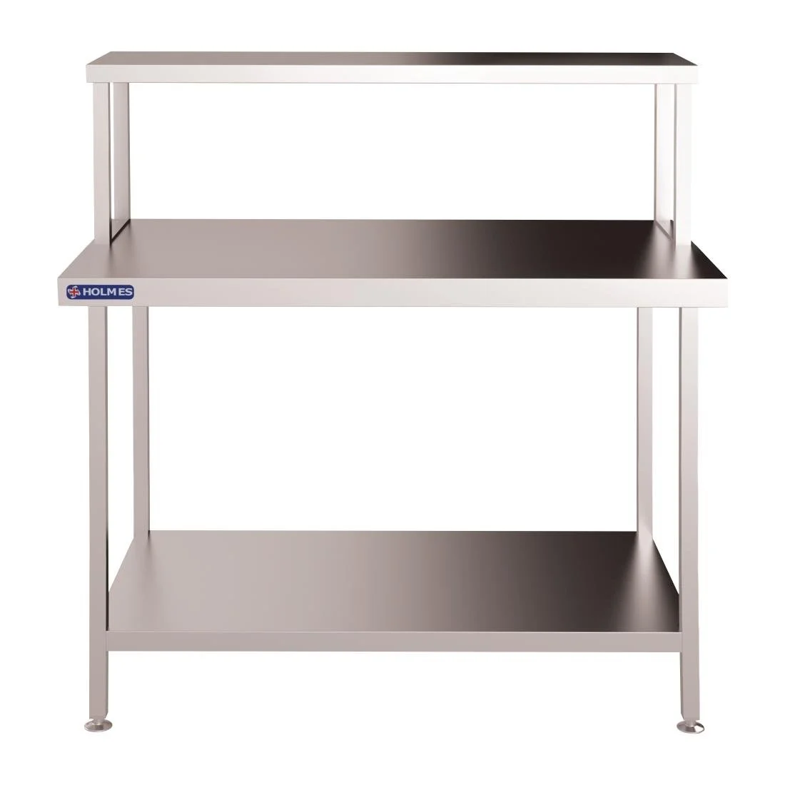 Vogue Stainless Steel Wall Table Welded with Gantry 600(D)mm - Image 2