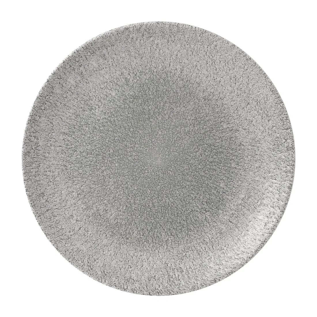 Churchill RakuEvolve Coupe Plates Jasper Grey 260mm (12 Pack)