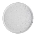 Olympia Cavolo Flat Round Plates White Speckle 270mm (4 Pack) - Image 1