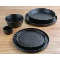Olympia Cavolo Dipping Dishes Textured Black 67mm (12 Pack) - Image 3
