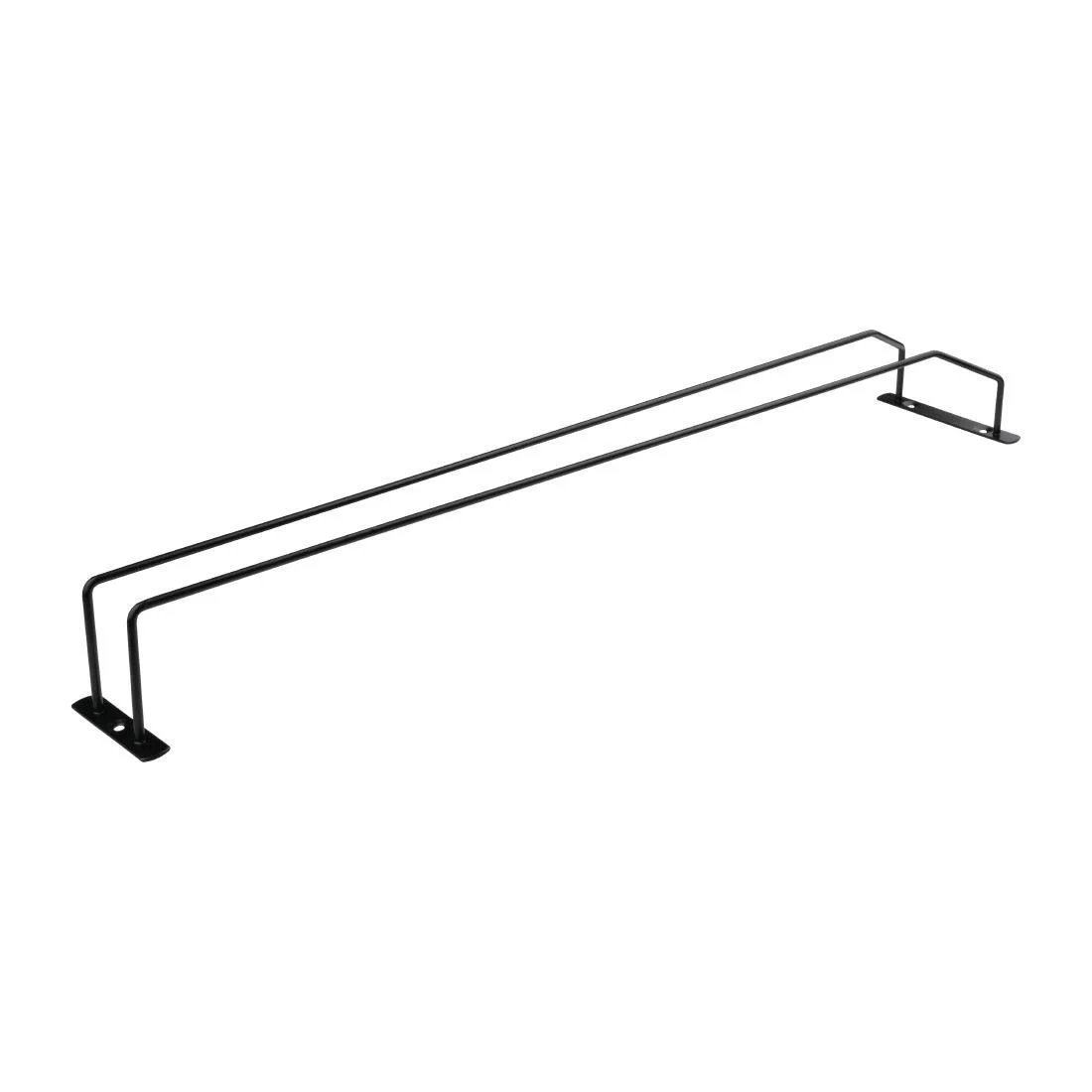 Olympia Wine Glass Rack Black 610mm - Image 2