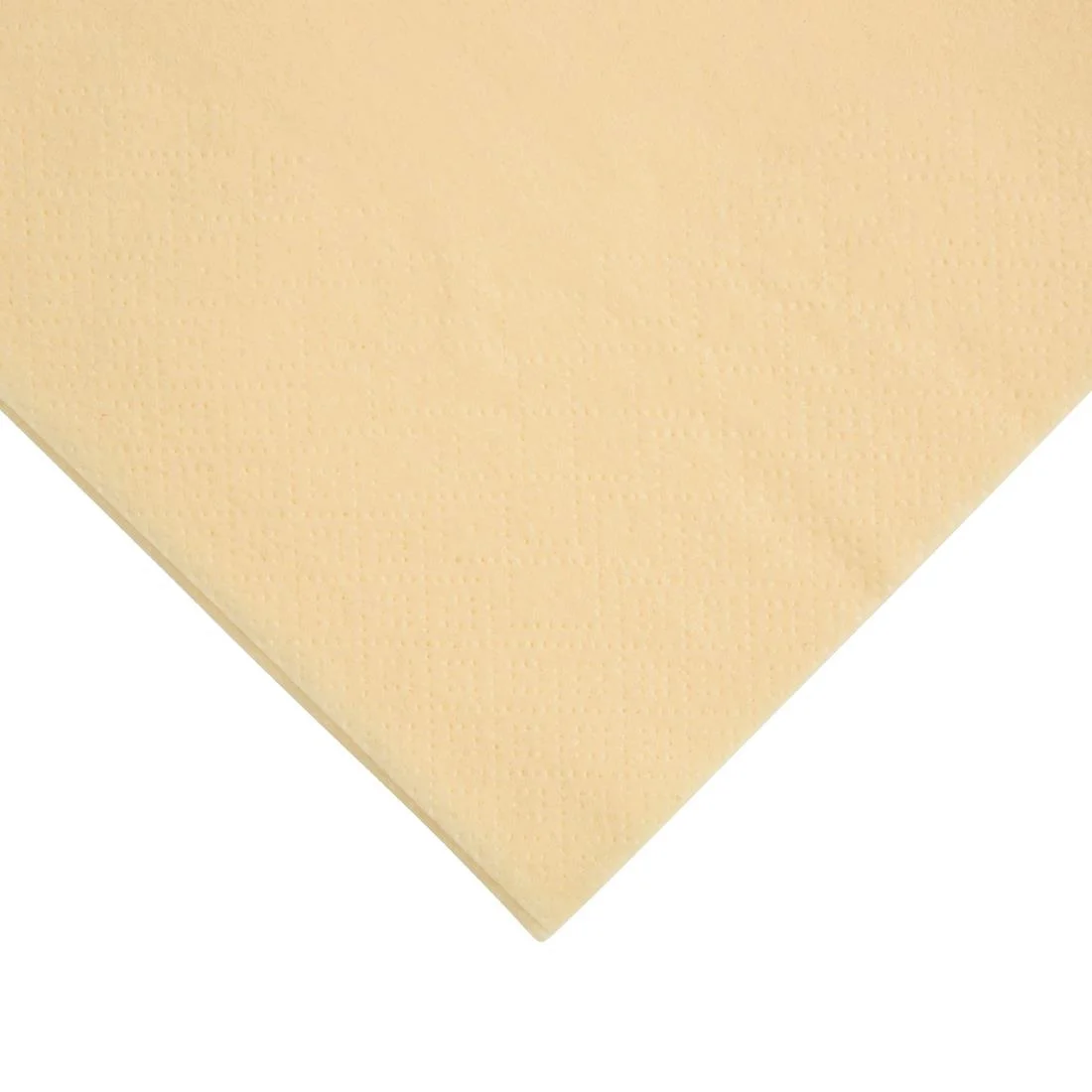 Fiesta Recyclable Dinner Napkin Cream 40x40cm 2ply 1/4 Fold (Pack of 2000) - Image 2
