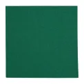 Fiesta Recyclable Dinner Napkin Dark Green 40x40cm 2ply 1/4 Fold (Pack of 2000) - Image 1