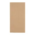 Fiesta Recyclable Recycled Dinner Napkin Kraft 40x40cm 2ply 1/8 Fold (Pack of 2000) - Image 1