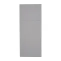 Fiesta Recyclable Premium Tablin Dinner Napkin Grey 48x40cm Airlaid Pocket Fold (Pk 400) - Image 1