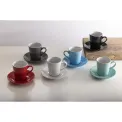Olympia Cafe Flat White Cups Charcoal 170ml (12 Pack) - Image 4