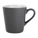 Olympia Cafe Flat White Cups Charcoal 170ml (12 Pack) - Image 1
