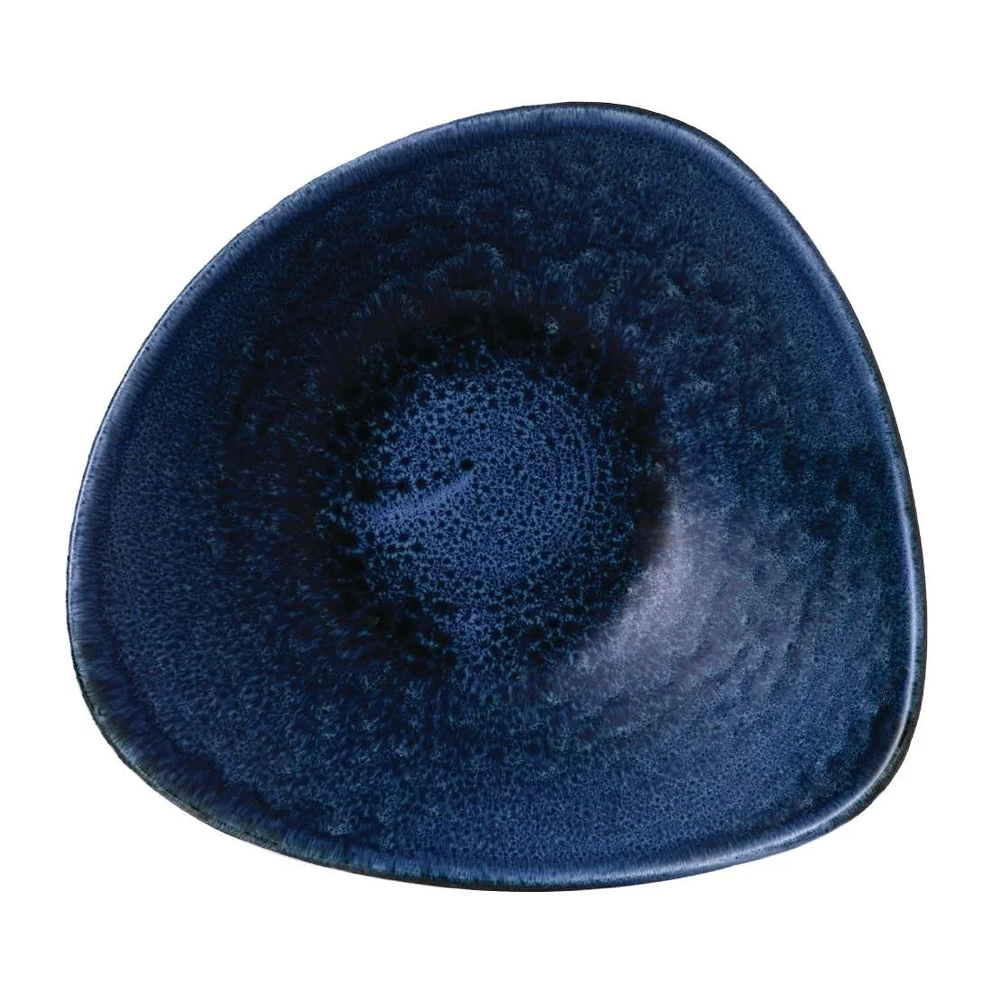 Stonecast Plume Ultramarine Triangle Bowls 21oz (12 Pack) - Image 2