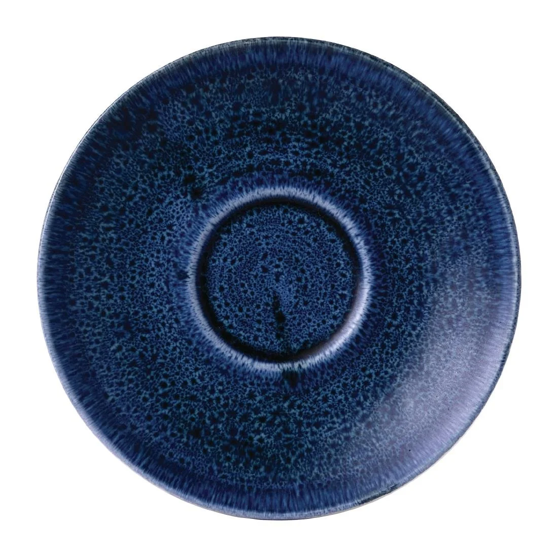 Stonecast Plume Ultramarine Saucers 6 1/4 " (12 Pack) - Image 1