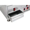 MagiKitch'n MKE Heavy Duty Chrome Electric Griddle - Image 4