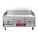 MagiKitch'n MKE Heavy Duty Chrome Electric Griddle - Image 6