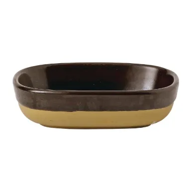 Churchill Emerge Cinnamon Brown Trays 120x90mm (6 Pack)