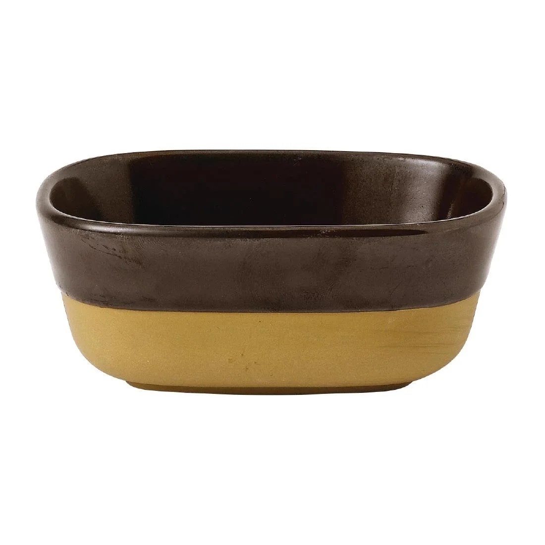 Churchill Emerge Cinnamon Brown Dishes 120x90mm (6 Pack) - Image 1