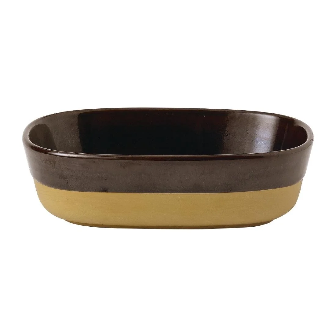 Churchill Emerge Cinnamon Brown Dishes 170x120mm (6 Pack) - Image 1