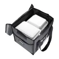 Vogue Insulated Folding Delivery Bag Grey - Image 5