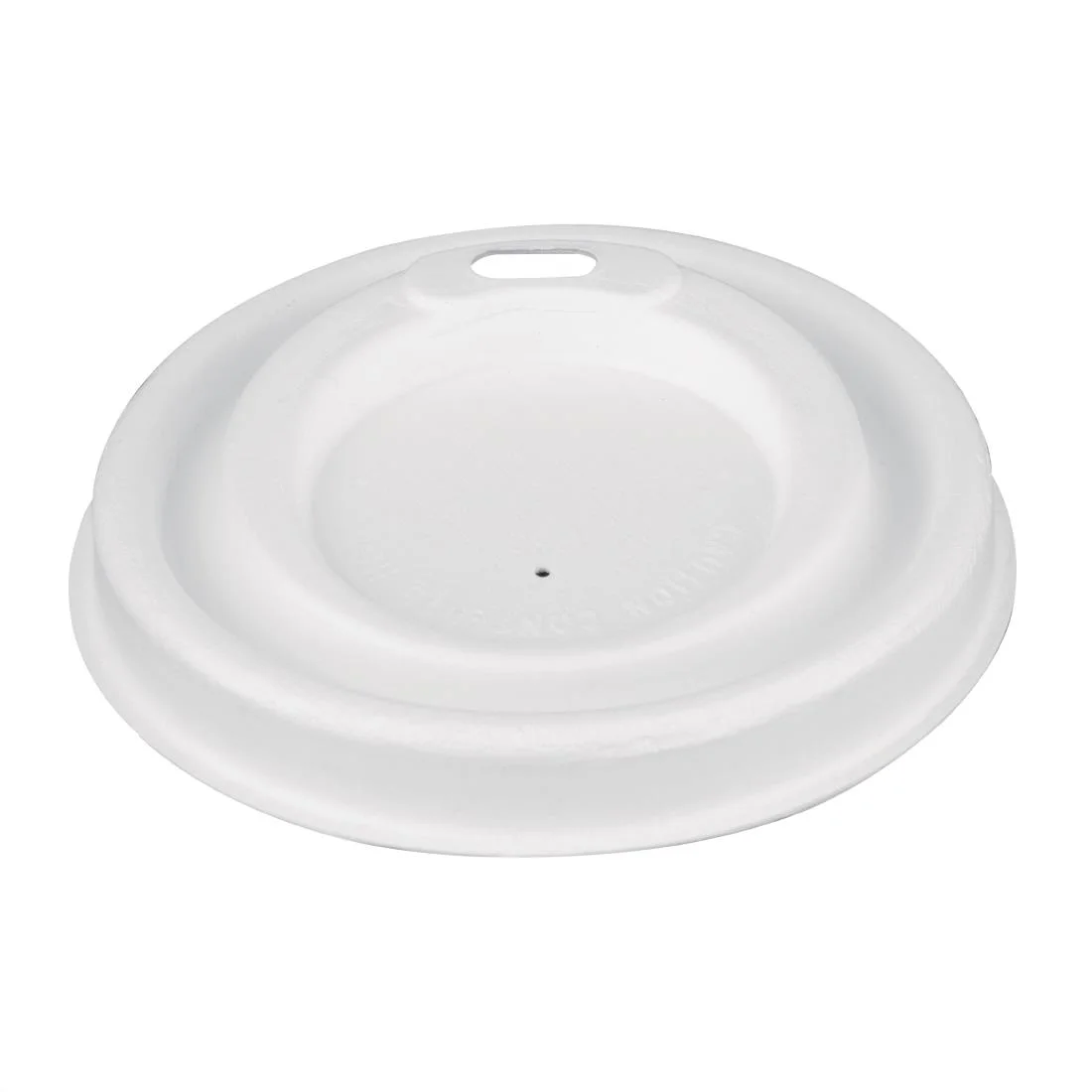Fiesta Compostable Bagasse Coffee Cup Lids 225ml / 8oz (Pack of 1000) - Image 2