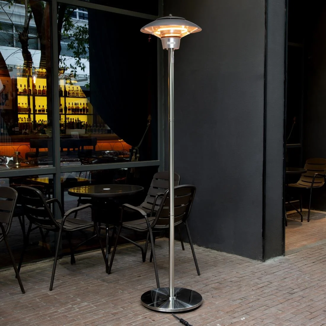 Bolero Free Standing Patio Heater Lamp IP44 - Image 6