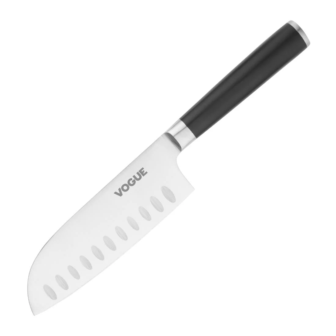 Vogue Bistro Santoku Knife Black 14.2cm - Image 1