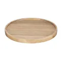 Olympia Acacia Round Plates 250mm - Image 1