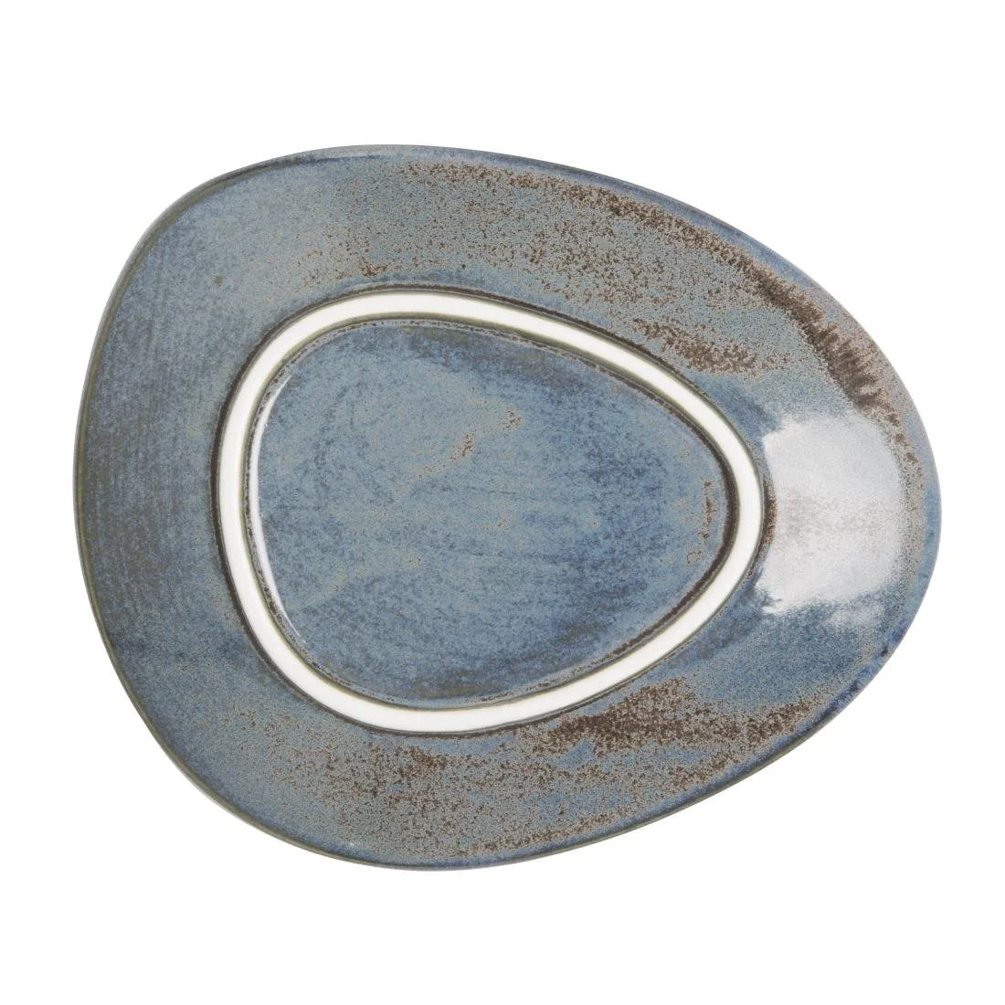 Olympia Ember Triangle Plates Blue 190mm (6 Pack) - Image 9